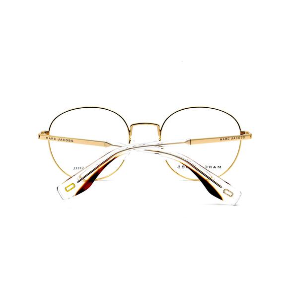 NEW MARC JACOBS MARC272 J5G GOLD AUTHENTIC EYEGLASSES FRAME - Picture 9 of 12